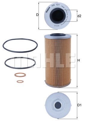 Filtru hidraulic, cutie de viteze automata WG1426295 WILMINK GROUP
