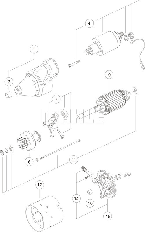 Starter WG2044938 WILMINK GROUP