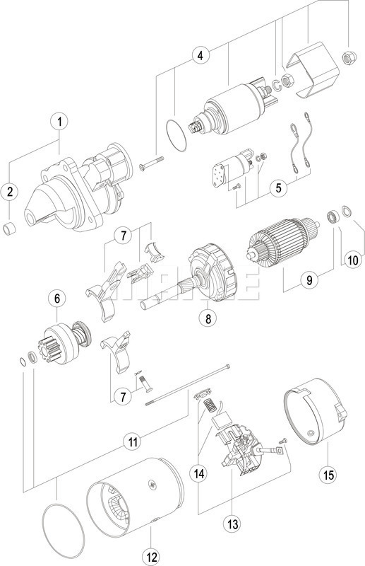 Starter WG2044998 WILMINK GROUP