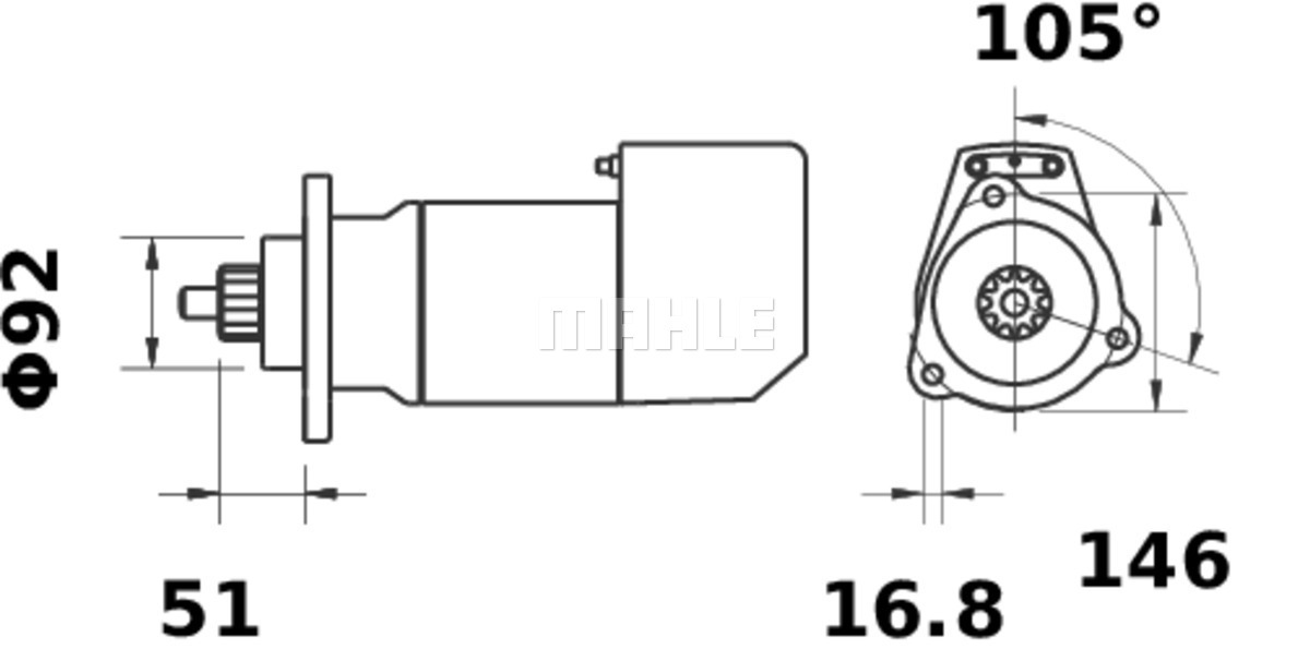 Starter WG2045267 WILMINK GROUP