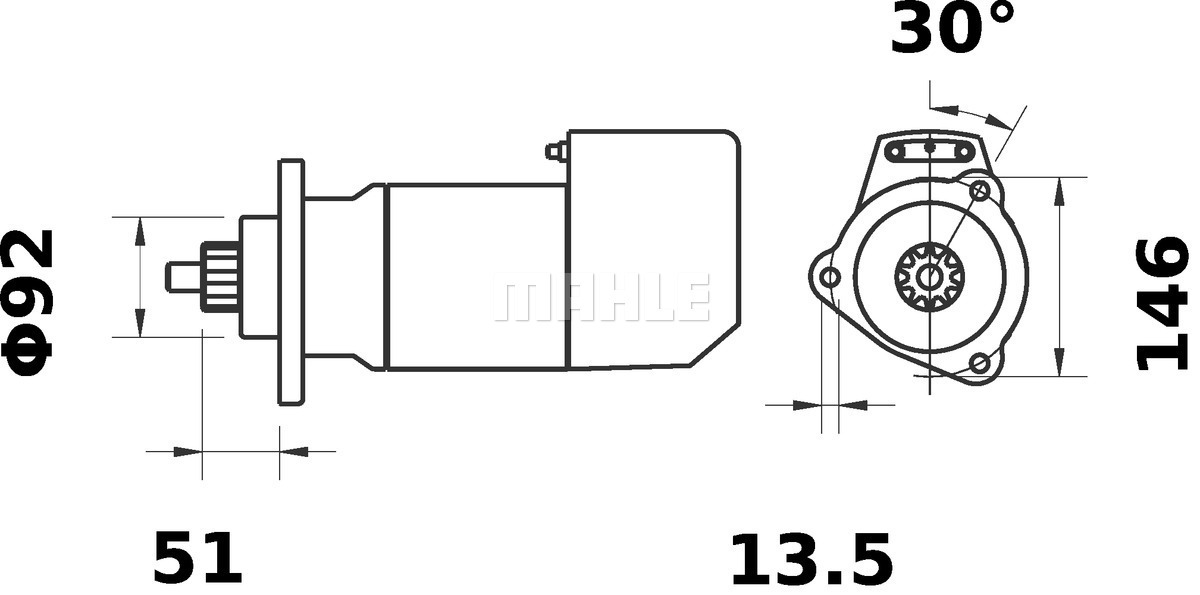 Starter WG2045240 WILMINK GROUP