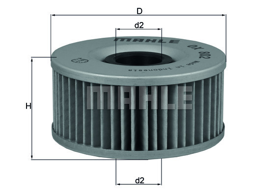 Filtru ulei WG1217478 WILMINK GROUP