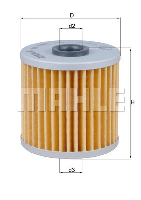 Filtru ulei WG1217475 WILMINK GROUP