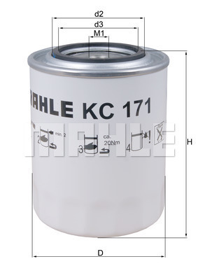Filtru combustibil WG1214757 WILMINK GROUP