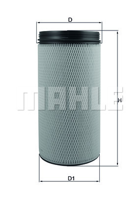 Filtru aer secundar WG1216993 WILMINK GROUP