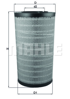Filtru aer WG1788857 WILMINK GROUP