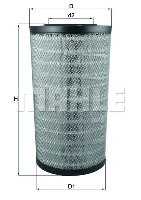 Filtru aer WG1788861 WILMINK GROUP