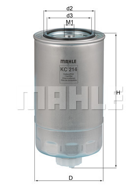 Filtru combustibil WG1214785 WILMINK GROUP