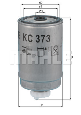 Filtru combustibil WG1214817 WILMINK GROUP
