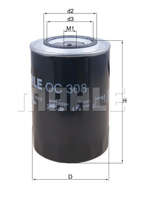 Filtru ulei WG1217120 WILMINK GROUP