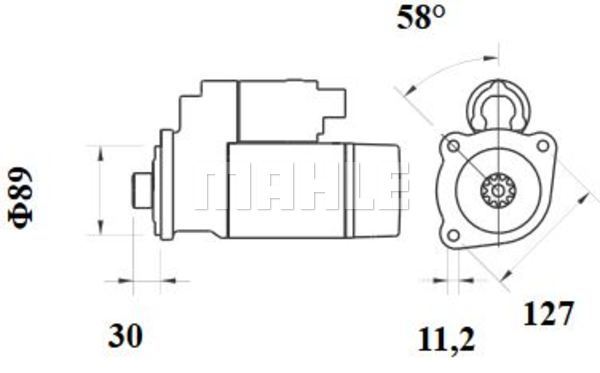 Starter WG2045432 WILMINK GROUP