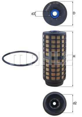 Filtru combustibil WG1426337 WILMINK GROUP