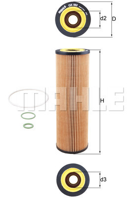 Filtru ulei WG1217451 WILMINK GROUP
