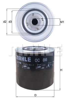 Filtru ulei WG1217235 WILMINK GROUP
