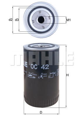 Filtru ulei WG1217145 WILMINK GROUP