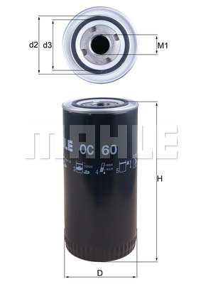 Filtru ulei WG1217205 WILMINK GROUP