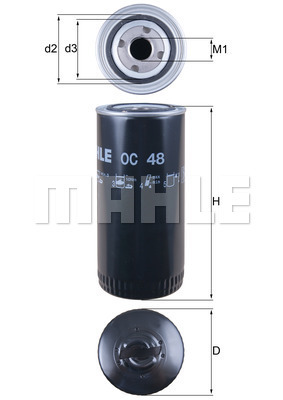 Filtru ulei WG1217166 WILMINK GROUP