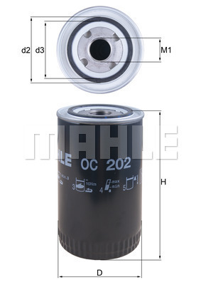 Filtru ulei WG1217050 WILMINK GROUP