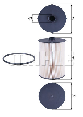 Filtru combustibil WG2325974 WILMINK GROUP