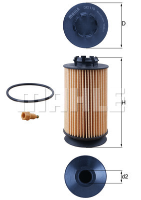 Filtru ulei WG2326152 WILMINK GROUP