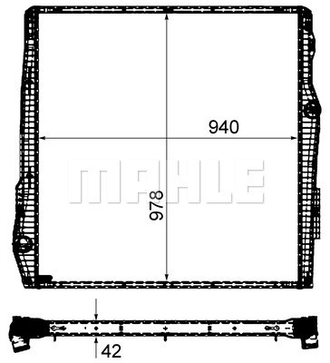 Radiator, racire motor WG2183087 WILMINK GROUP