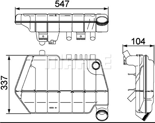 Vas de expansiune, racire WG2184417 WILMINK GROUP