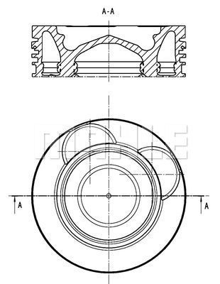 Piston WG2325827 WILMINK GROUP