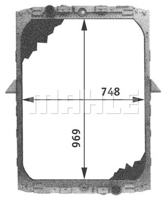 Radiator, racire motor WG2183898 WILMINK GROUP