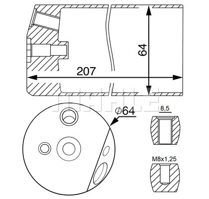 Uscator,aer conditionat WG2371141 WILMINK GROUP
