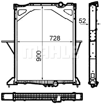 Radiator, racire motor WG2182948 WILMINK GROUP