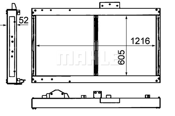 Radiator, racire motor WG2182944 WILMINK GROUP