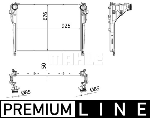 Intercooler, compresor WG2370958 WILMINK GROUP