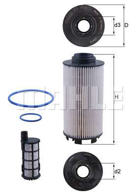 Filtru combustibil WG2325970 WILMINK GROUP