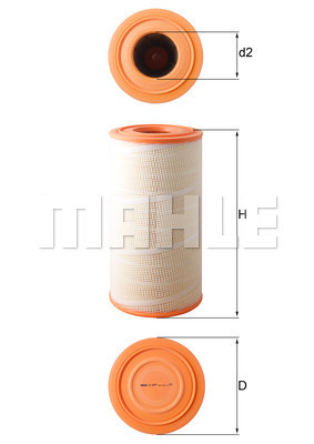 Filtru aer WG1916651 WILMINK GROUP