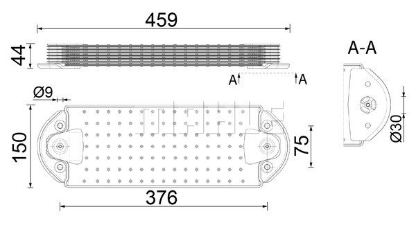 Radiator ulei, ulei motor WG2181165 WILMINK GROUP