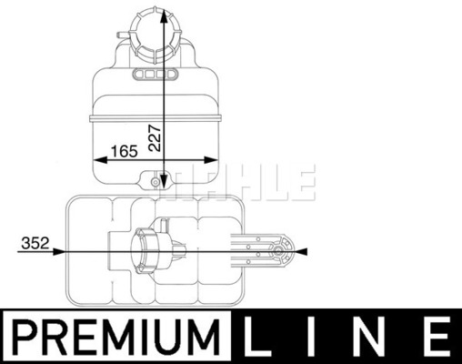 Vas de expansiune, racire WG2184393 WILMINK GROUP
