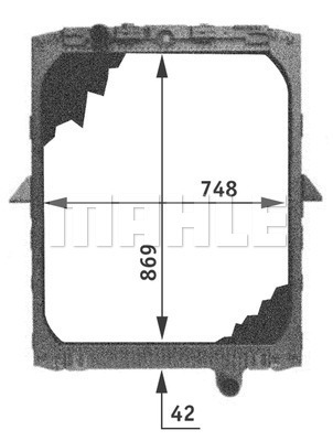 Radiator, racire motor WG2183897 WILMINK GROUP