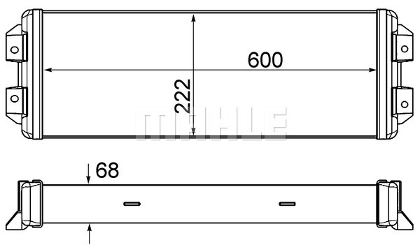 Radiator ulei, ulei motor WG2181159 WILMINK GROUP