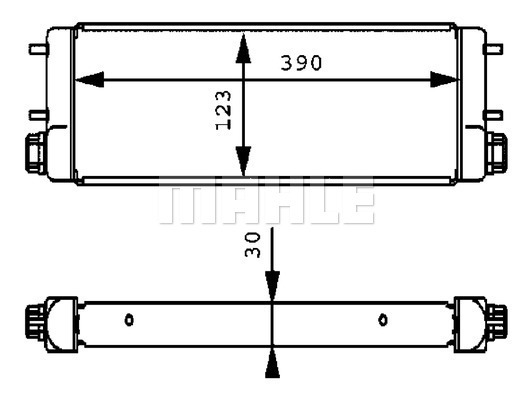 Radiator ulei, ulei motor WG2181115 WILMINK GROUP