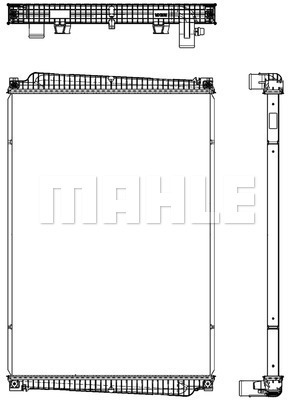 Radiator, racire motor WG2182388 WILMINK GROUP
