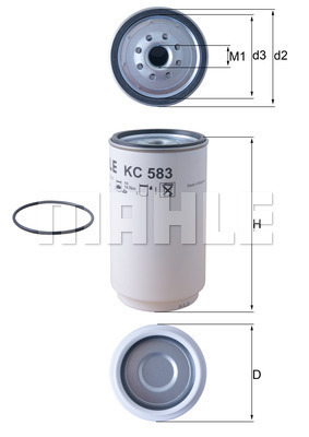 Filtru combustibil WG2325924 WILMINK GROUP