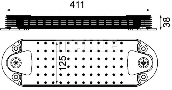 Radiator ulei, ulei motor WG2181166 WILMINK GROUP