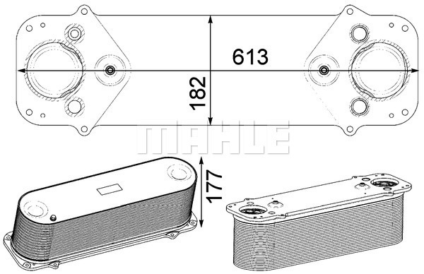 Intercooler, compresor WG2370699 WILMINK GROUP