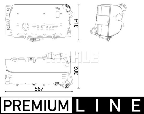 Vas de expansiune, racire WG2184435 WILMINK GROUP