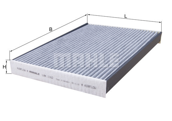 Filtru, aer habitaclu WG1724297 WILMINK GROUP