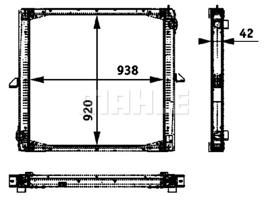 Radiator, racire motor WG2183946 WILMINK GROUP