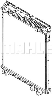 Radiator, racire motor WG2183530 WILMINK GROUP