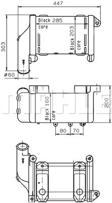Radiator, retarder WG2181084 WILMINK GROUP
