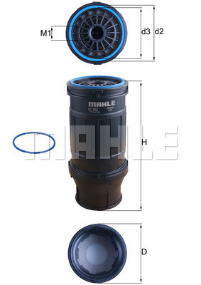 Filtru combustibil WG2325936 WILMINK GROUP