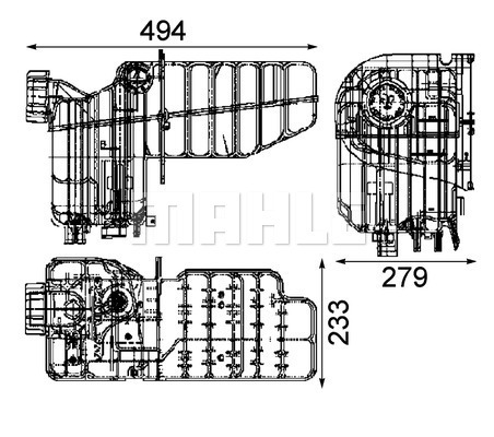Vas de expansiune, racire WG2184407 WILMINK GROUP